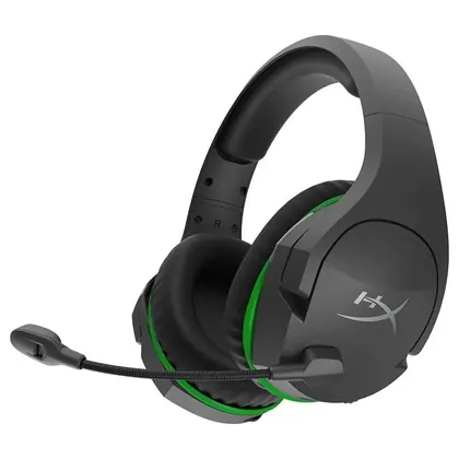 FONE HEADSET GAMER SEM FIO HYPERX CLOUDX STINGER CORE PRETO 4P5J0AA