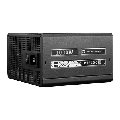 Fonte Thermalright TR-TP1000, 1000W, Full Modular, ATX 3.0, PCIe 5.0, 80 Plus Platinum, Preto, TR-TP1000