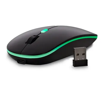 MOUSE SEM FIO CROMA MAXPRINT PRETO - 60000150