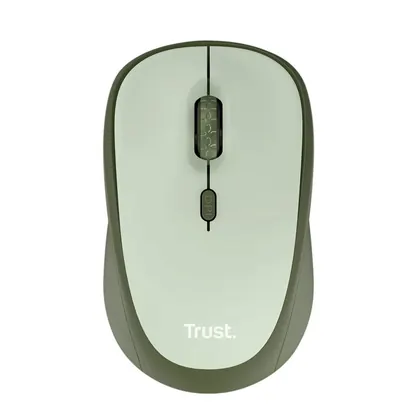 MOUSE SEM FIO TRUST YVE+ SILENT VERDE 24552-03