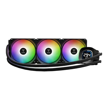 WATER COOLER GAMDIAS AURA GL 360 DIGITAL ARGB AMD/INTEL PRETO