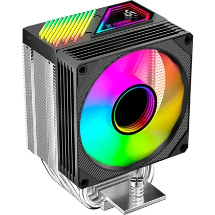 COOLER PROCESSADOR AMD/INTEL FORTREK AC15 COM DISPLAY PRETO 86937