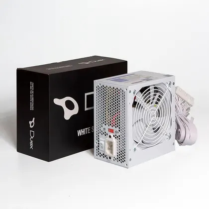 Fonte Duex DX500FSE White, 500W, Branca, 110/220v, Com Cabo, DX500FSE-White