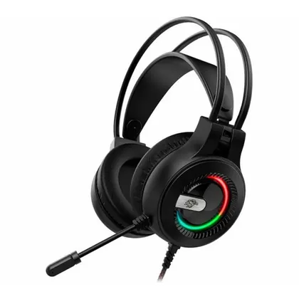 Headset Gamer K-MEX AR63, RGB, Drivers 50mm, Preto, AR6324SS22PPB0X