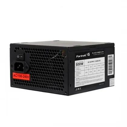 FONTE ATX 500W 80 PLUS BRONZE BLACK HAWK FORTREK
