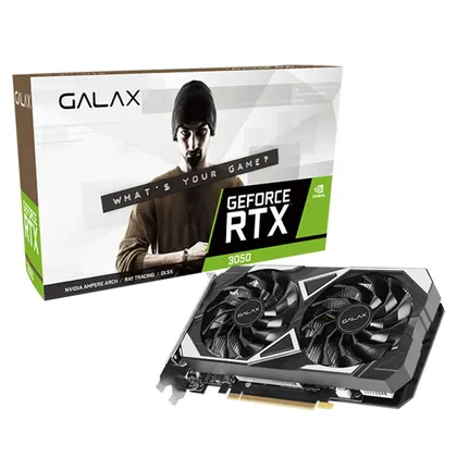 Placa de Vídeo Galax RTX 3050 EX V2 6GB GDDR6 128bits - 35NRLDHP9OID