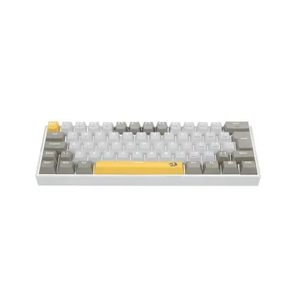 TECLADO MECANICO USB GAMER LAKSHMI SWITCH BROWN REDRAGON K606-YL&WT&GY
