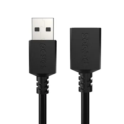 CABO EXTENSOR USB PCYES 2.0 AM/AF 2M PRETO PUAMF2-2