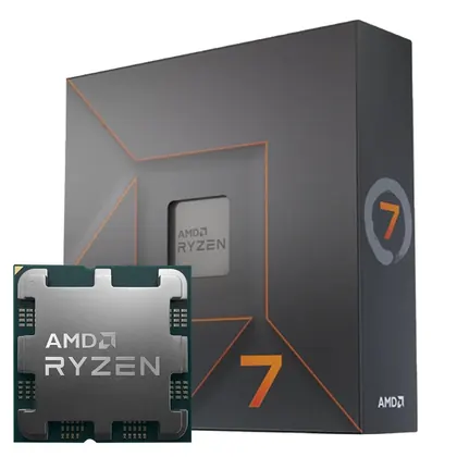 Processador AMD Ryzen 7 7700X 4.5GHz (5.4GHz Turbo), AM5, Sem Cooler, 100-100000591WOF