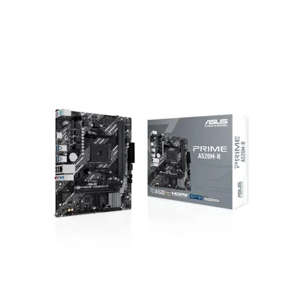 Placa Mãe ASUS Prime A520M - R - Ryzen AM4 DDR4 - Matx - M.2 Nvme - Hdmi 90MB1H60-M0EAY0