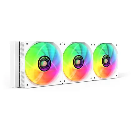 WATER COOLER AERION AERIS ARGB 360MM AMD/INTEL BRANCO COM DISPLAY WAT300