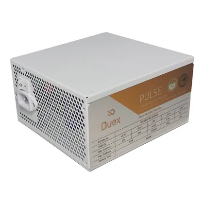 FONTE ATX 3.1 1000W 80 PLUS GOLD DUEX PULSE PRO DXFOPRO1000WG3W FULL MODULAR BRANCA