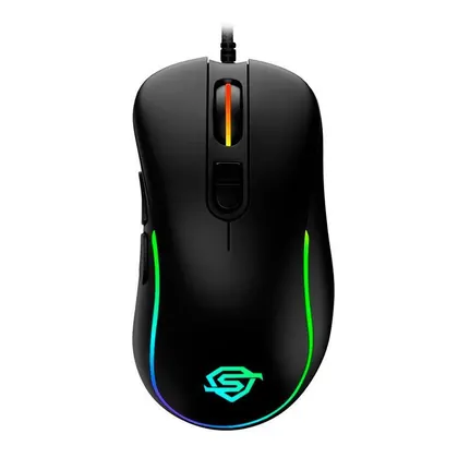 Mouse Gamer Solid Gear Chromium, RGB, 10000DPI, 6 Botoes, Preto, M-300