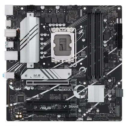 Placa Mãe Asus PRIME B760M-A D4, Intel LGA 1700, mATX, DDR4