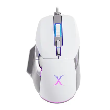 Mouse Gamer Foxxray BM-88, RGB, 7200DPI, 7 Botoes, Branco, FXR-BM-88-WH