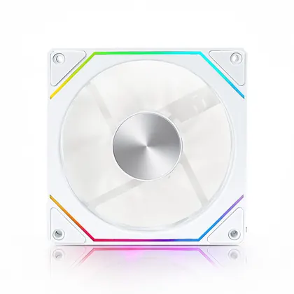 FAN 120MM ROUND5 NORDWIND FORWARD ARGB BRANCO R5-NORDWIND-FW-W-2197