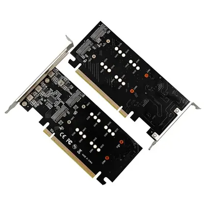 PLACA PCI-EXPRESS 5.0 16X PARA SSD NVME M.2 F3 PL-PCIEX164 - 180