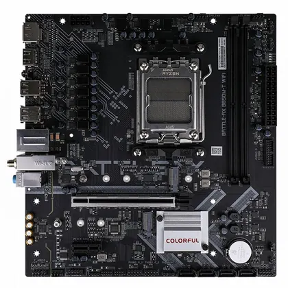Placa Mãe Colorful Battle-AX B850M-T WIFI V14, Chipset B850, AMD AM5, MATX, DDR5