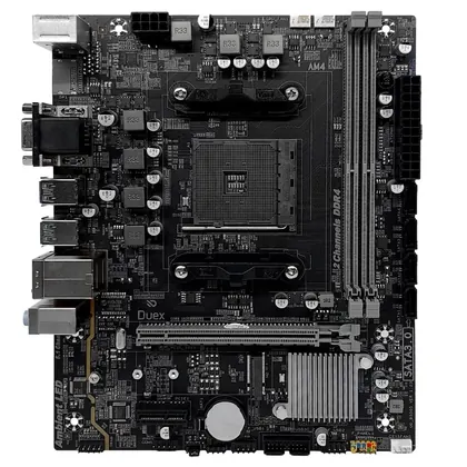 Placa Mãe Duex A520G AM4, Chipset A520, AMD AM4, mATX, DDR4, DXMBA520G