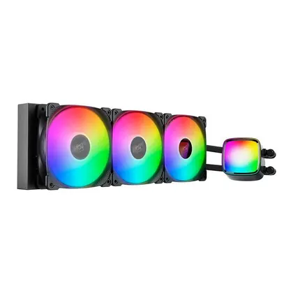 Water Cooler Geometric Future Eskimo Pro 36, RGB, 360mm, Preto, GEO-EP-36B