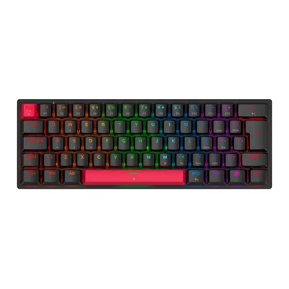 Teclado Magnetico Machenike K500 M61, RGB, Switch Magnetico Linear, Preto, JJ02GC00K