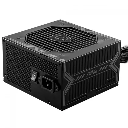 Fonte MSI MAG A750BN PCIE5, 750W, 80 Plus Bronze, PFC Ativo, Preto, MAG A750BN PCIE5