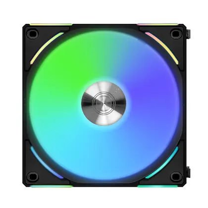 FAN 120MM LIAN LI UNI FAN AL PRETO RGB UF-AL120V2-1B