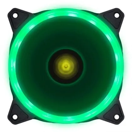 COOLER 120MM COM LED VERDE BRX
