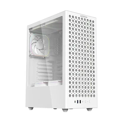 GABINETE GAMER MID TOWER SEM FAN SEM FONTE GAB110 ARCH III BRANCO AERION
