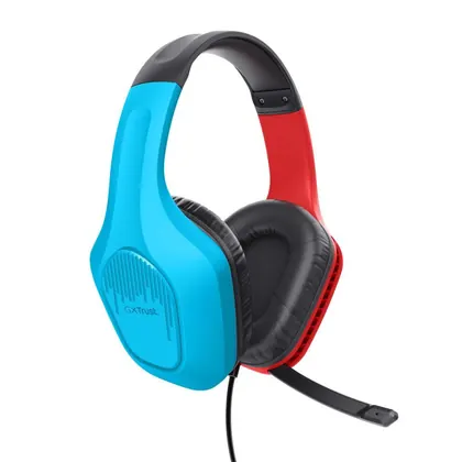 FONE HEADSET GAMER ZIROX GXT 416S 3.5MM AZUL E ROSA TRUST 25423