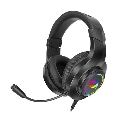 FONE HEADSET GAMER HYLAS H260RGB 3.5MM REDRAGON PRETO