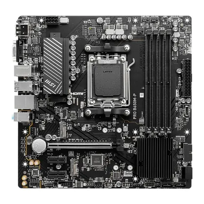 Placa Mae MSI Pro B650M-P, DDR5, Socket AMD AM5, M-ATX, Chipset AMD B650, PRO-B650M-P