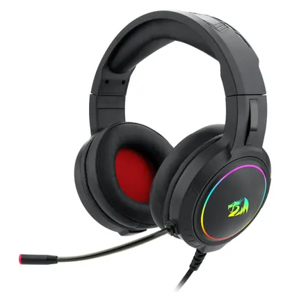 FONE HEADSET GAMER MENTO H270-RGB 3.5MM/USB REDRAGON PRETO
