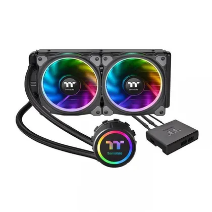 Water Cooler Thermaltake Floe Riing RGB 240mm PREMIUM ED AIO Intel-AMD - CLW157PL12SWA