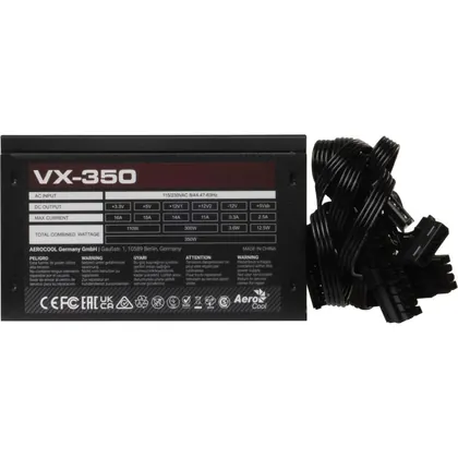 FONTE ATX 350W VX-350 STEALTH AEROCOOL