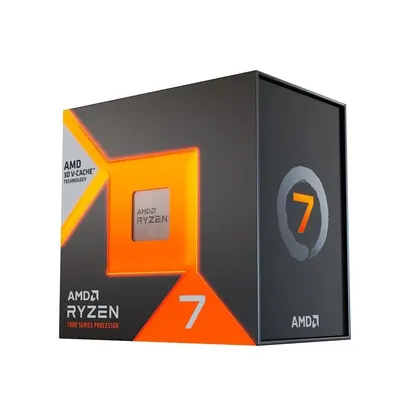 Processador AMD Ryzen 7 7800X3D AM5 4.2GHz (5.0GHz Max Turbo) 104MB C/ Vídeo Sem Cooler - 100-100000910WOF
