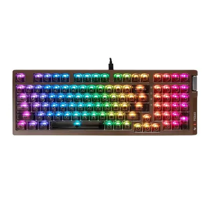 Teclado Mecanico Gamer Pichau Sonne, RGB, Switch Vermelho, Marrom, PG-SNM-RGB01