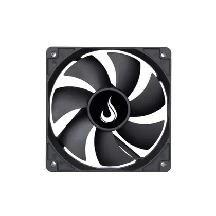 Cooler Para Gabinete Rise Mode Black 120mm 1500 RPM Preto - RM-BK-01-FB