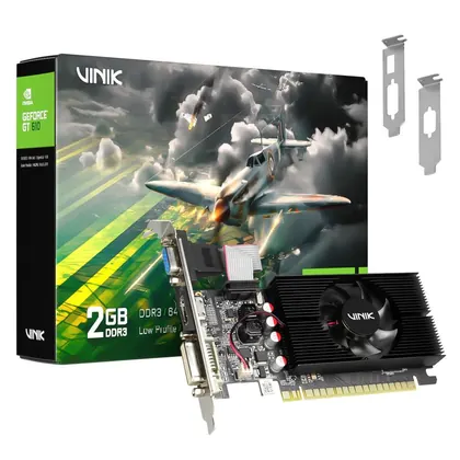 PLACA DE VIDEO VINIK GT610 2GB DDR3 64 BITS HDMI/VGA/DVI GPUVK6102GBLP