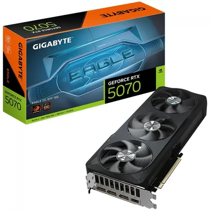 Placa de Vídeo Gigabyte NVIDIA GeForce RTX 5070 Eagle OC SFF