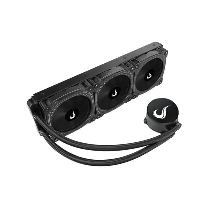 Water Cooler Gamer Rise Mode All Black 360mm AMD/Intel Preto - RM-WC-AB-360