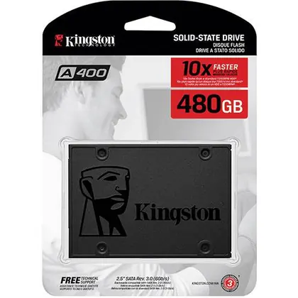 SSD 480GB KINGSTON SATA3 SA400S37/480G SOLID STATE DRIVE
