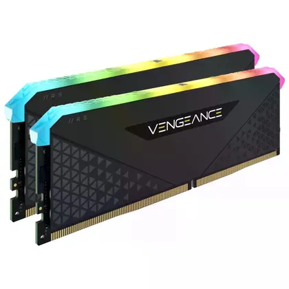 Memória Corsair Vengeance RGB RS, 16GB (2x8), DDR4, 3200MHz, CL16, CMG16GX4M2E3200C16