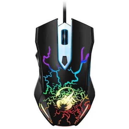 Mouse Gamer Genius Scorpion Spear 2000 DPI RGB 6 Botões