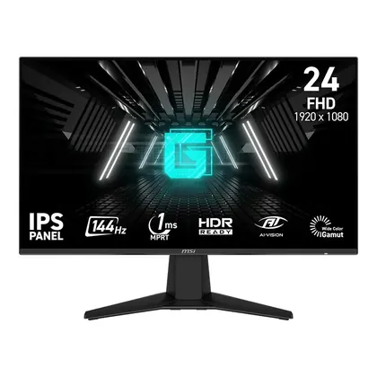 Monitor Gamer MSI G242L E14, 23.8'', Full HD, IPS, 144Hz, 1ms - 9S6-3BC61T-002