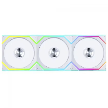 KIT 3 FAN 120MM LIAN LI UNI FAN SL WIRELESS ARGB BRANCO 12SL1W3W