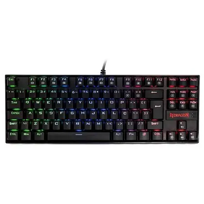 Teclado Gaming ReDragon Kumara Mecanico RGB Switch Vermelho, K552RGB-1