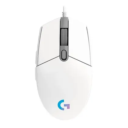 MOUSE GAMER LOGITECH G203 RGB LIGHTSYNC BRANCO 910-005794