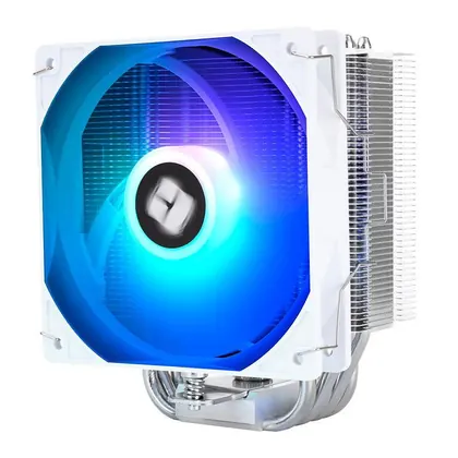 Cooler para Processador Thermalright Burst Assassin 120 SE, ARGB, 120mm, Branco,TR-BA-120-SE-WH-ARGB