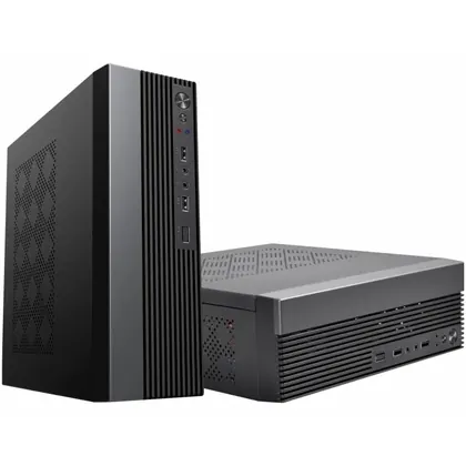 Gabinete Office Slim K-Mex GM-02CK, c/ fonte 200W (PB-200DNA) Bivolt Automática - GM02CKDNA030BOX